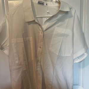 Short sleeve button down shirt